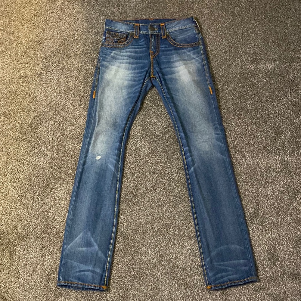Light Blue True Religion Jeans